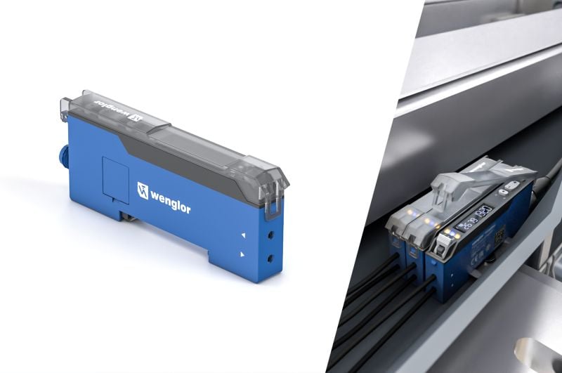 The P1XD series of fiber-optic amplifiers is designed for use in small spaces.