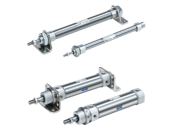 The C85-XB24 and C75-XB24 Series pneumatic cylinders