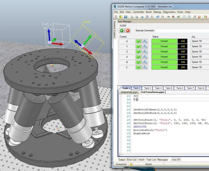 The HEX150-125HL features incremental motion down to 15 nm for nanoscale operations.