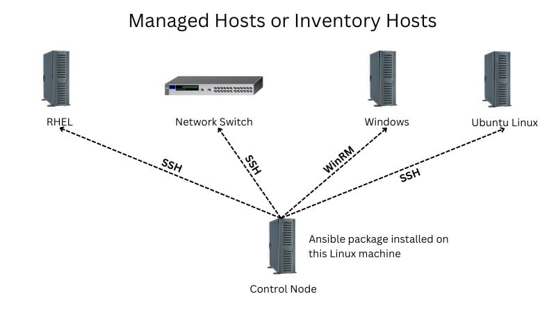 Infrastructure of host network