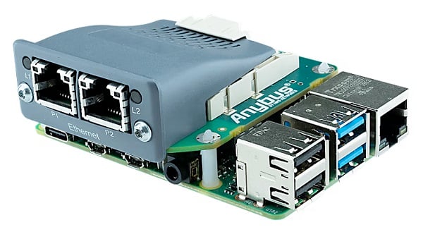 CompactCom adapter on a Raspberry Pi