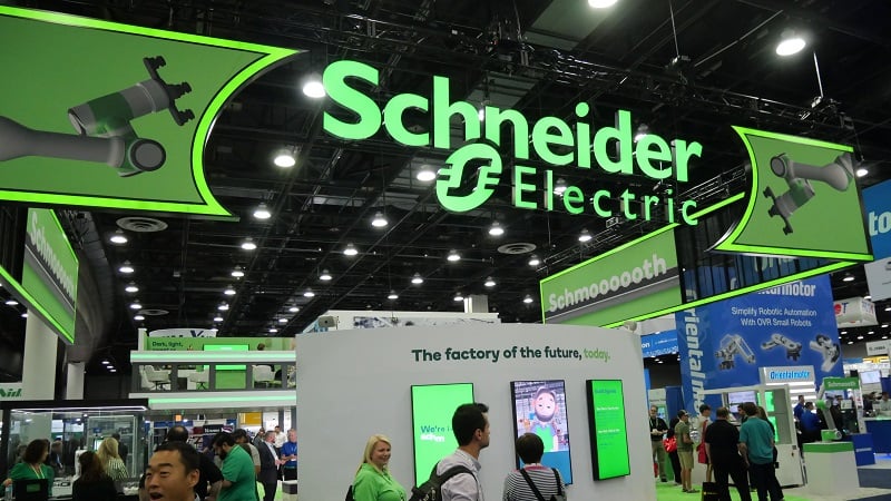 Schneider Electric last year at Automate 2025