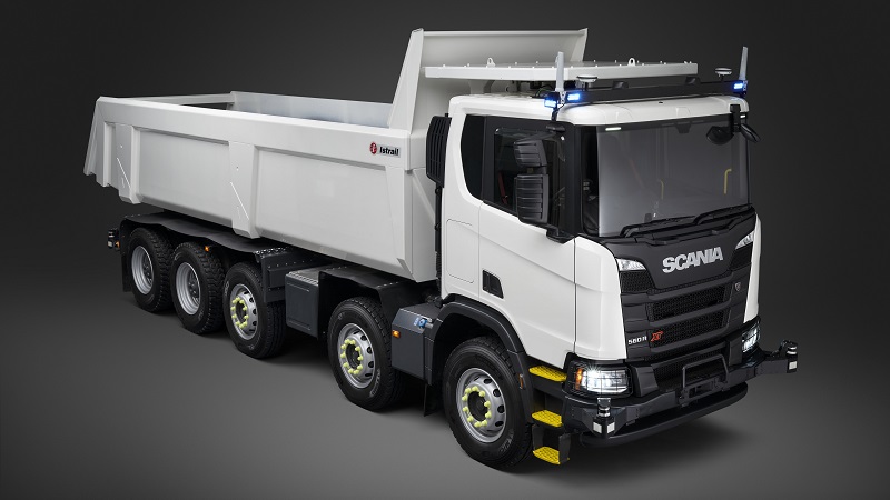 Scania's 40-ton mining truck