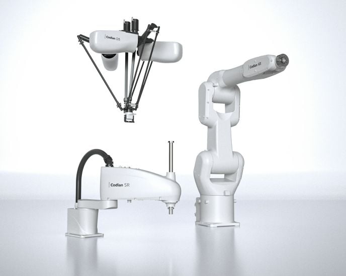 The six-axis Codian robot from B&R