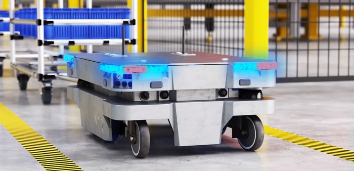 Flexible light strips are simple solutions for mobile robots and AMRs
