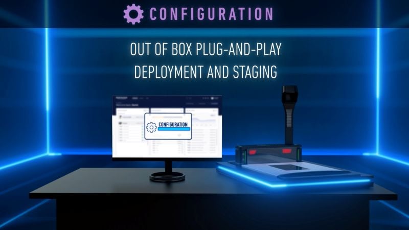 With Datalogic Connect, an entire fleet of Datalogic devices can be instantly remotely configured