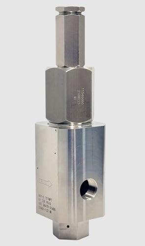 The new Type 84 pressure relief valve.