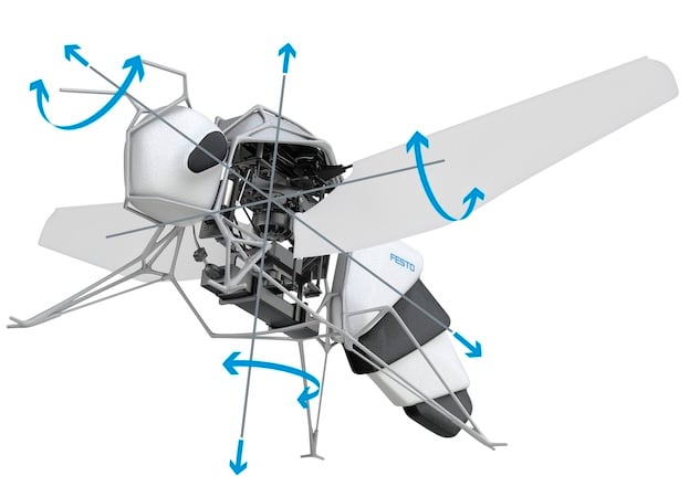 The ultralight BionicBee provides precise flight control