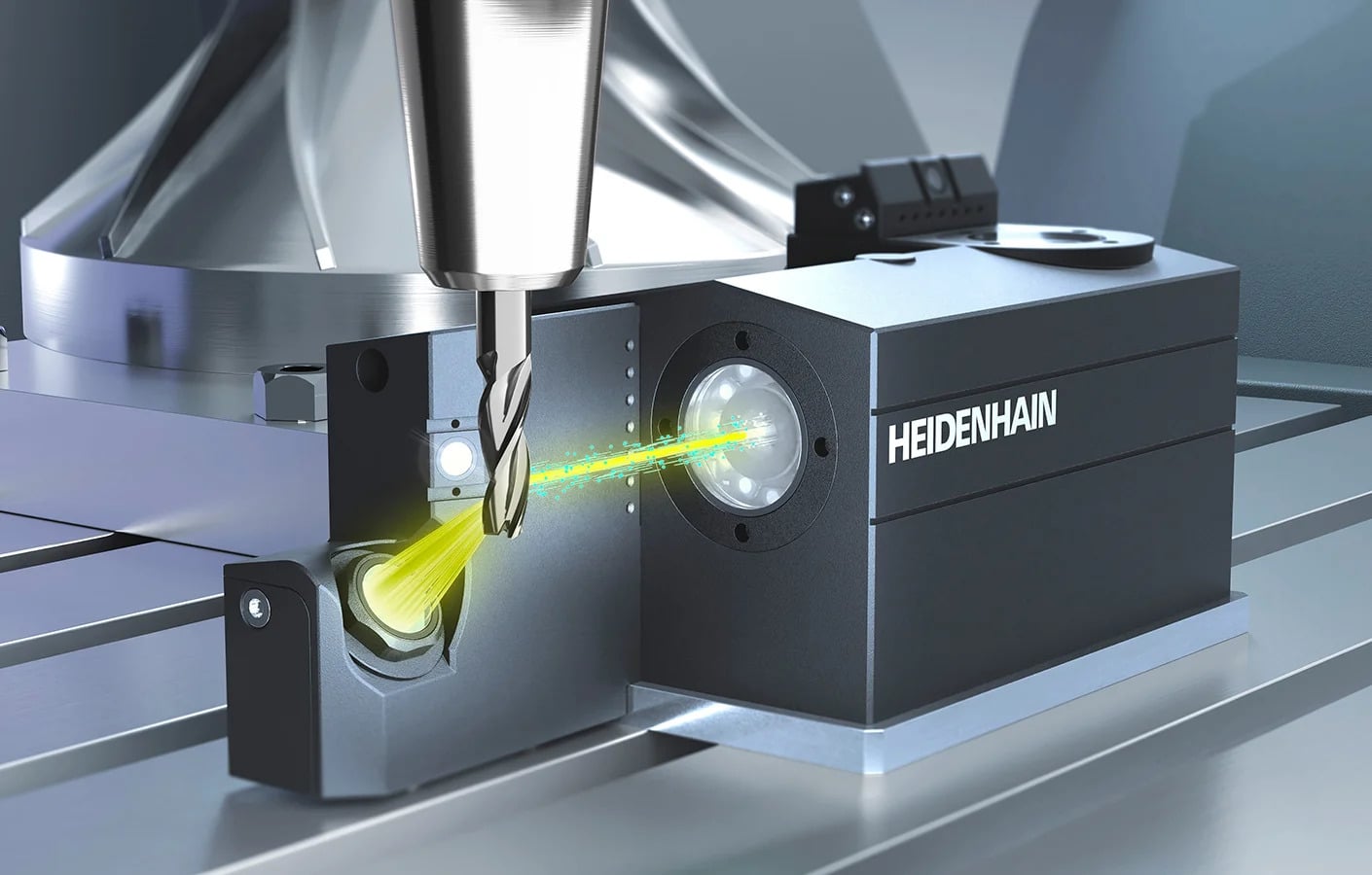 The VT 122 can perform magnification, inspection, and presetting of tools from within the machine's work envelope
