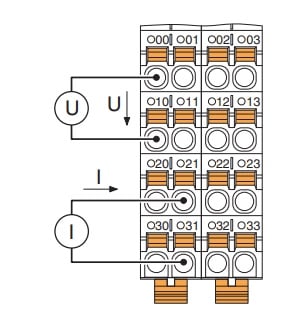 Analog input wiring diagram