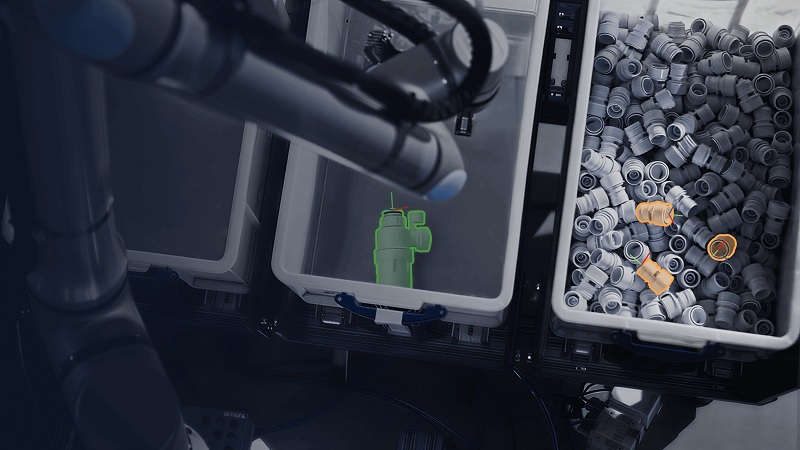 Bin picking can be a difficult task for traditional automation