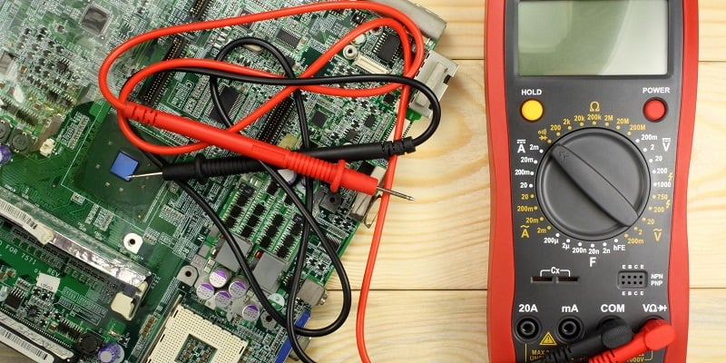 Manual ranging meters can change the properties of the circuit