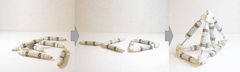 Robots that can self-assemble and repair can be deployed into otherwise difficult-to-access or navigate locations