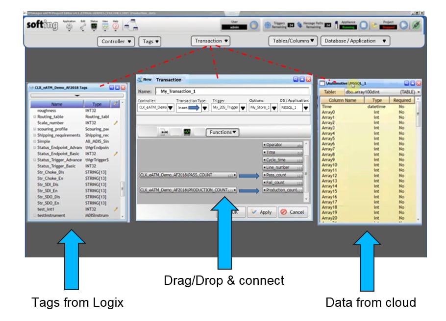 Softing’s tManager interface