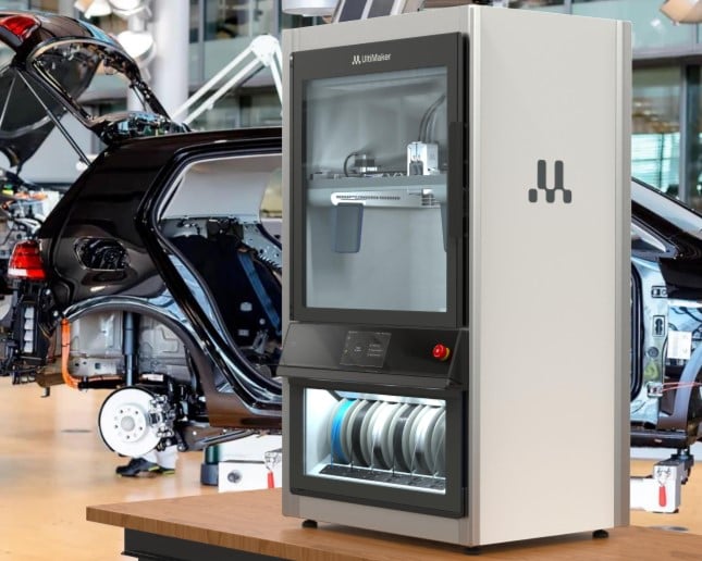 The industrial-grade UltiMaker Factor 4 with high-temperature tolerant and multi-material part creation