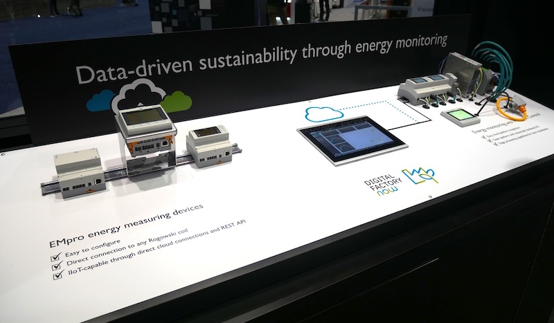 Phoenix Contact energy monitoring demonstration showcased at Automate 2024.