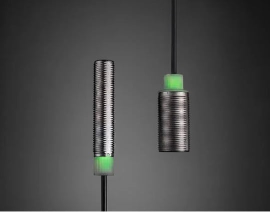 The new inductive sensor in the BES Entry Line portfolio featuring an LED indicator.