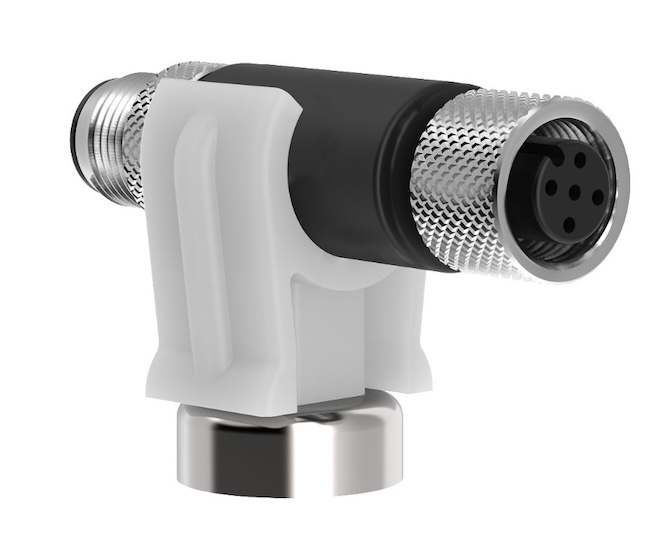 Magnetic mounting of the S25GI isolator.