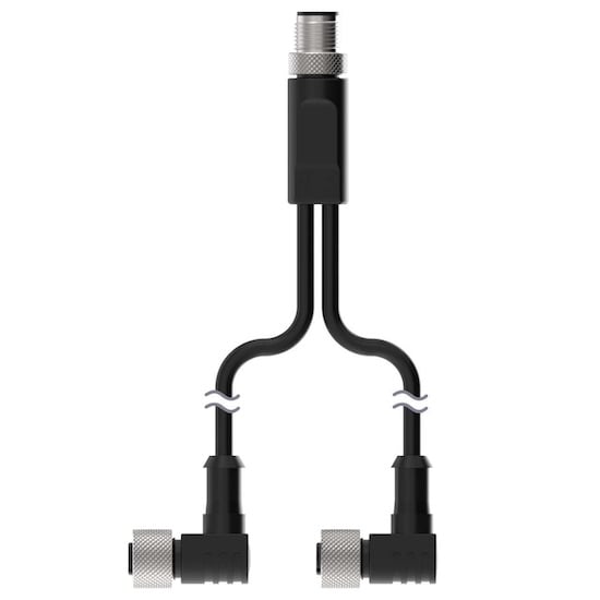 Slim M12 Splitters Simplify Sensor Wiring in Tight Enclosures - News