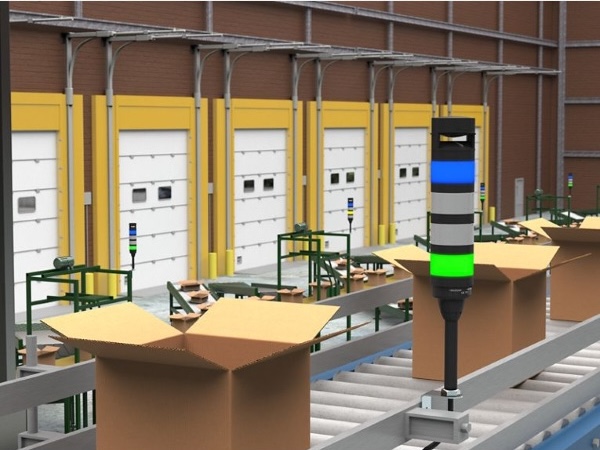The TL70 Pro Light Tower can be used for visual or auditory signals in automated systems or daily facility activities.
