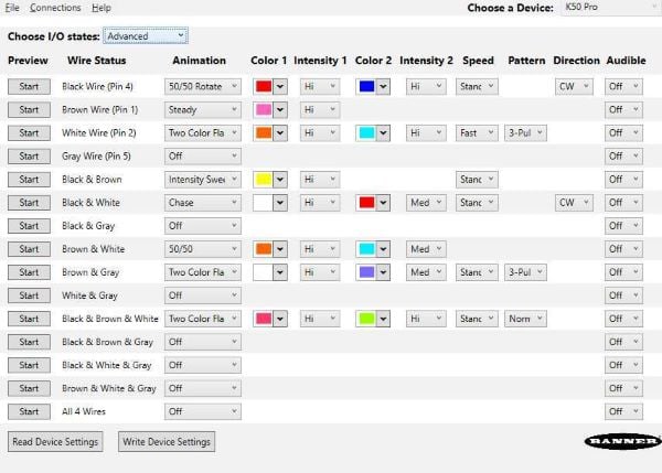 Simplify programming your TL70 with Banner’s Pro Editor Software.