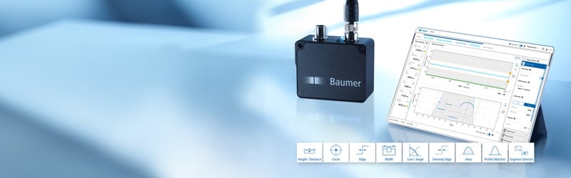 The OX 2D profile sensor used for inspections.