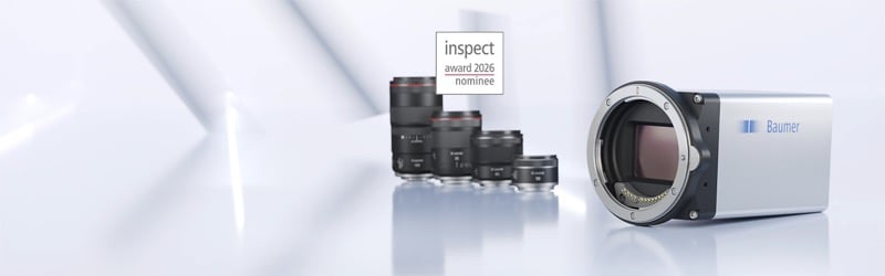 The LX series camera with an RF mount that supports Canon camera lenses.