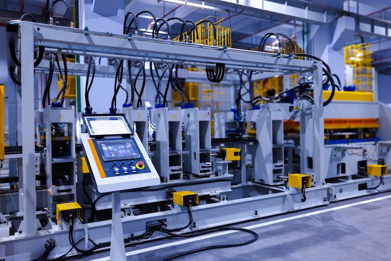 Image of a factory where the AX8820 might be used.
