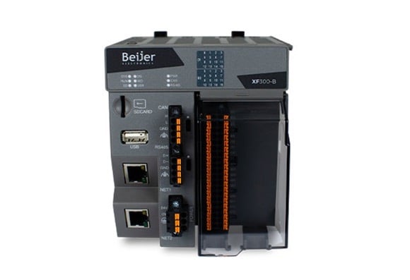 The BCS-XF300-B supports OPC UA, MQTT, Sparkplug B, Modbus, and Ethernet I/P.