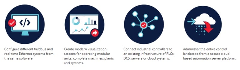 With Beijer Electronics BCS Tools, users can program PLCs, create system visualizations, configure industrial networks, and manage automation systems through cloud-based automated management.
