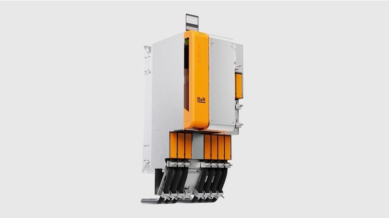 ACOPOS P3 modules provide higher power density and cut cabinet space requirements in half.