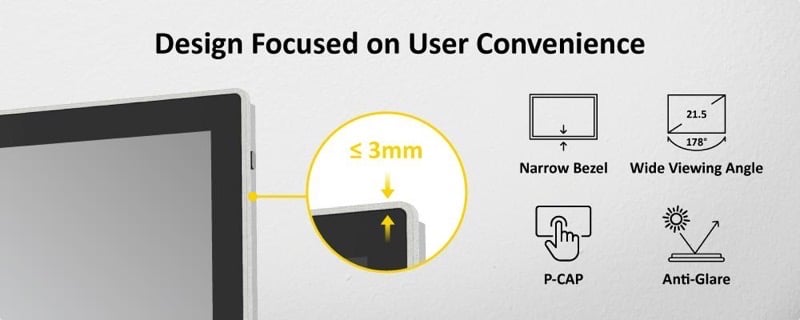 The CV-200 series features are designed for user convenience.
