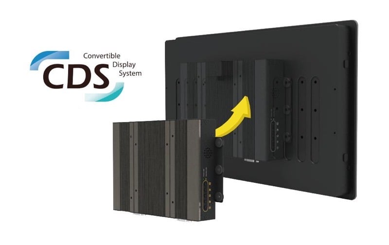 The CV-200 Series featuring swapable module integrated through CDS technology.