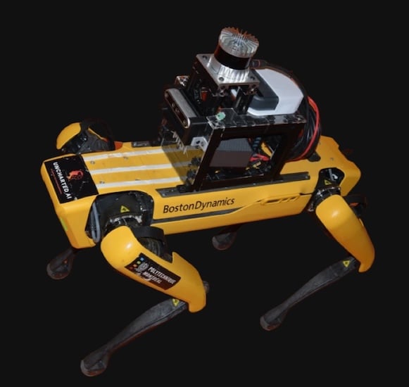 Uncharted AI’s LiDAR and SLAM technology enables autonomous navigation in unstructured environments.