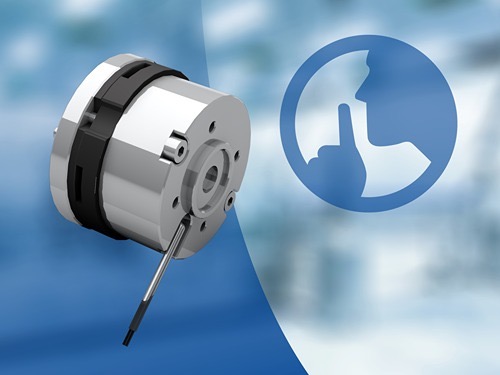 Dunkermotoren’s E90R LN noise-optimized spring-applied brake.