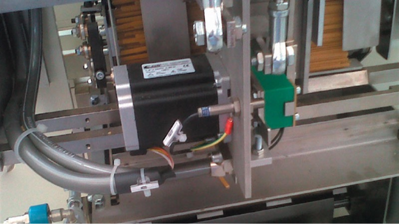 A dispensing application using a stepper motor.