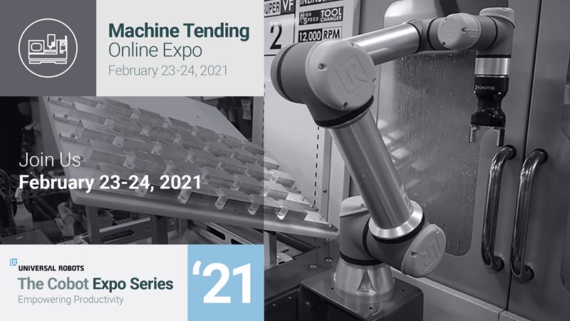 Universal Robots Wraps Up Cobot Expo Series, Providing Machine Tending Applications - News