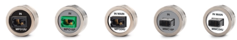 UniPort adapters provide direct MPO and MMC connectivity and can be swapped in the field as connector types change.