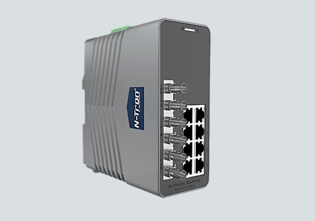 The new addition is an
unmanaged NT100 series switch (NT-111-FX3-ST00).