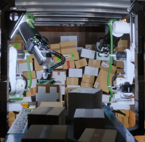 Package handling in and out of trucks is a major challenge.