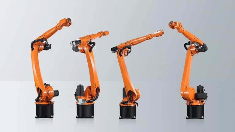 The KR Cybertech lineup has robots with capacities from 8kg to 35kg.