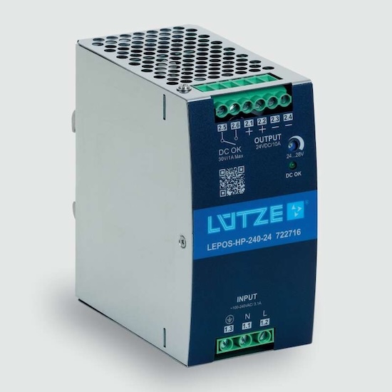 Each power supply carries adjustable output voltages for fine tuning.