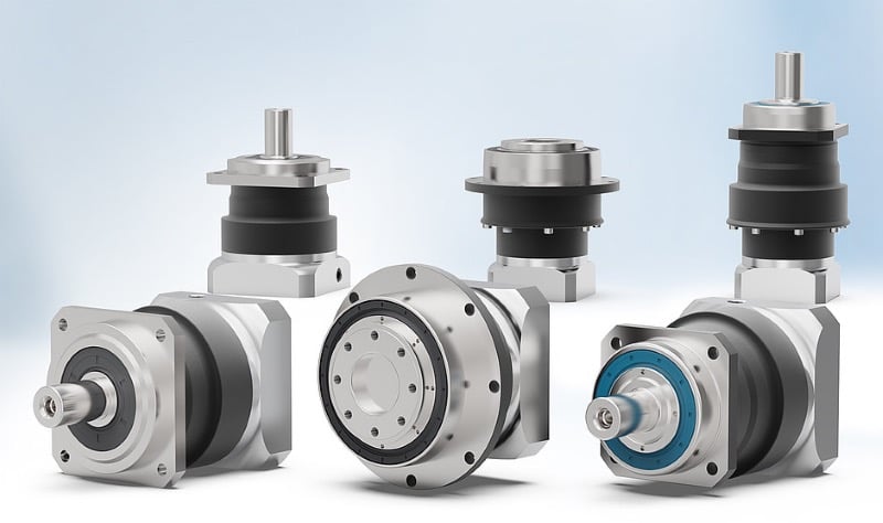 Precision gearboxes from Neugart’s portfolio, including high-performance and application-specific models for dynamic automation tasks.