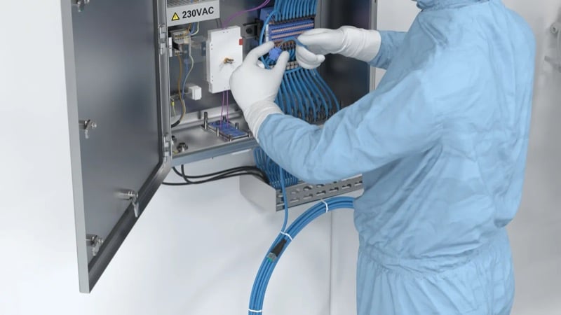 These connectors can be worked on without additional permits during normal operation.