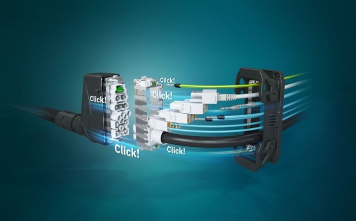 Phoenix Contact’s Clever-Click carrier is a unique alternative for connector assemblies.