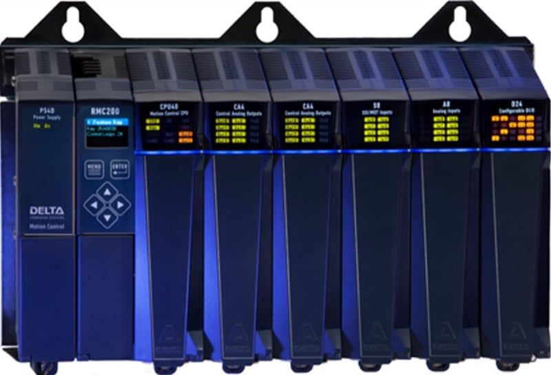 The RMC200 boasts 104 reference inputs and 50 axes of control.