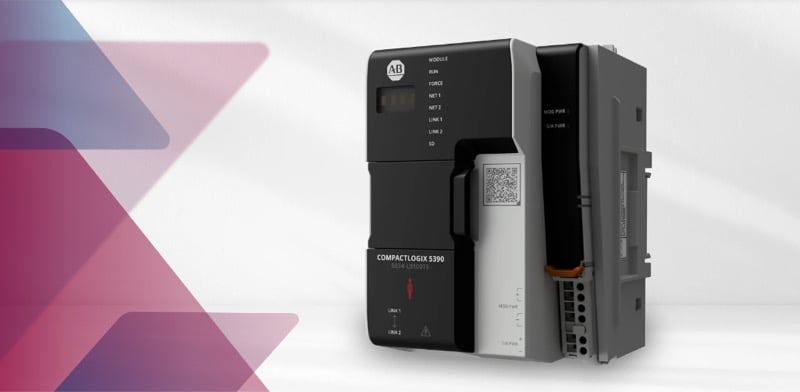 Rockwell Automation’s CompactLogix 5390 controller with local PointMax I/O modules.