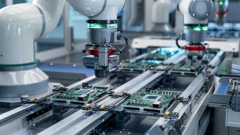 The new Sanmotion F models enable more precise automation, useful in industries such as semiconductor manufacturing.