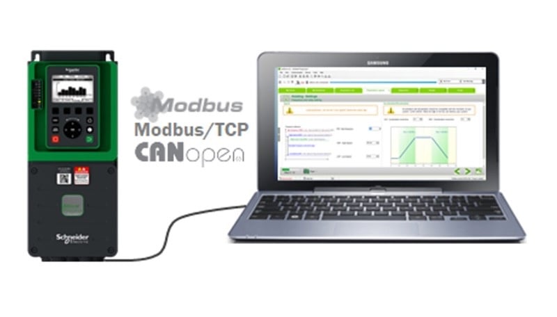 The SoMove software used to monitor and program the TeSys Tera.
