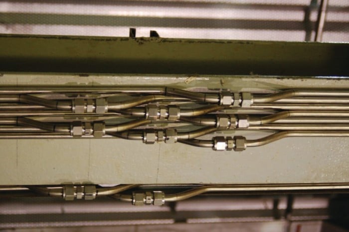 several tube junctions photograph